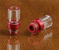 Trinity glass drip tip (Red) - 19MM