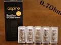 Aspire Nautilus BVC 0.7 Ohm Coil 5pcs