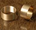 Nemesis Lock Ring Brass Matte