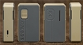 SKNKWORKX D-01 AlO Box Mod Peek Grey - Pre Owned