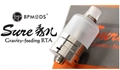 BP MODS Sure RTA 22mm SS Silver
