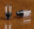 Trinity glass drip tip (Black) - 23.5 MM