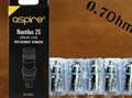 Aspire Nautilus 2S  Mesh Coil 0.7 ohm 5pk