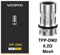 Voopoo TPP-DM2 Coil 0.2OHM 3 pcs