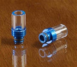 Trinity glass drip tip (Blue) - 19MM Trinity glass drip tip (Blue) - 19MM