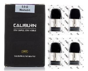 Uwell Caliburn A2 0.9 Ohm Pod 4pcs Uwell Caliburn A2 0.9 Ohm Pod 4pcs