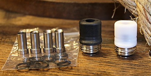 Mission Integrated Whistle V2 Style Threaded Drip  Tip
