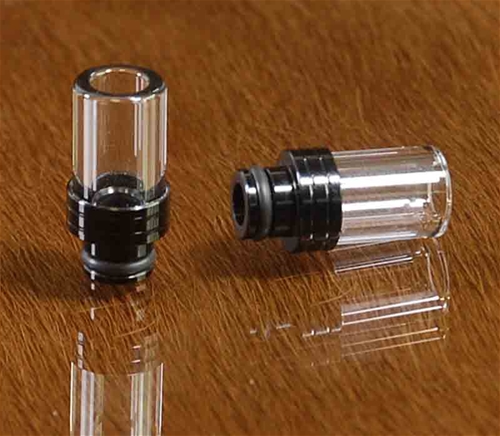 Trinity glass drip tip (Black) - 23.5 MM