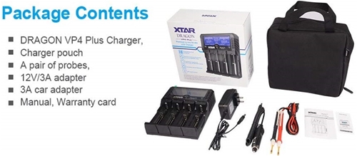 Xtar Dragon VP4 PLus Battery Charger