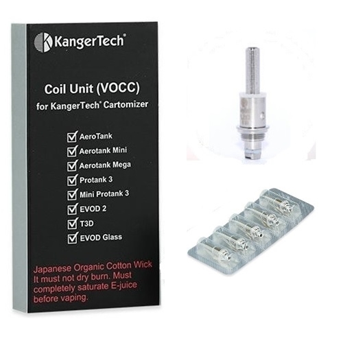 KangerTech Coil Unit (VOCC)  5 Pack.