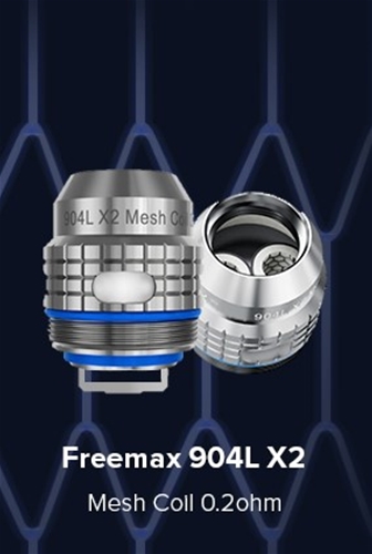 FreeMax 904L X2 0.2 ohm Mesh Coil 5 Pack