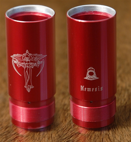 Nemesis Anodized Alum. 18350 Red