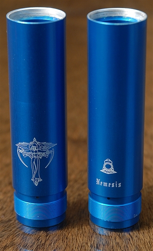 Nemesis Anodized Alum. 18650 Blue