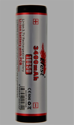 Efest IMR 18650 3400mAh BT  Black