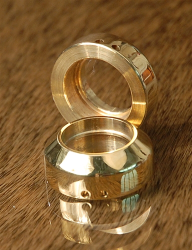 Nemesis Air Control Ring 14mm Brass Polished