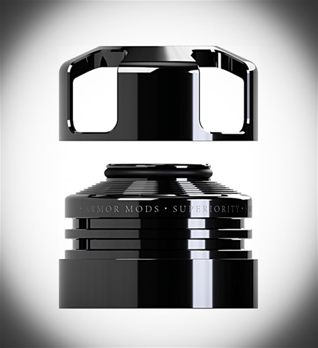 Engine Polished DLC Black Top Cap Set