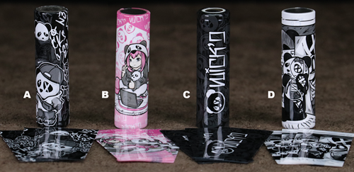 WICK&#39;D Battery Wraps 18650