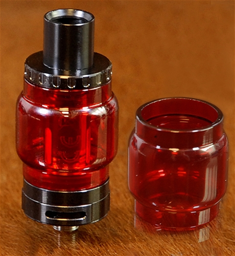 5ml Glass Cleito Tank - Red