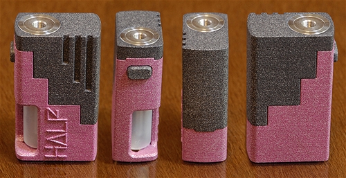 Half 3D Grey / Pink