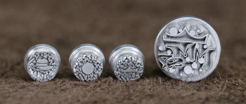 BMM Engrave Aluminium Buttons Set