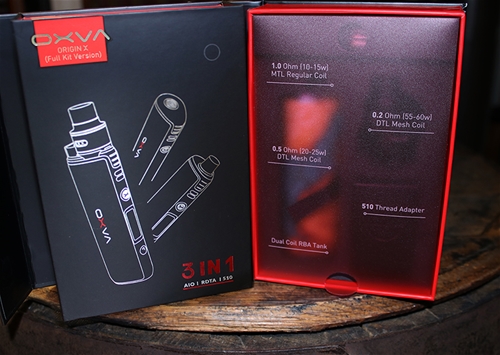 OXVA Origin X 3 in 1 Full Kit Version 