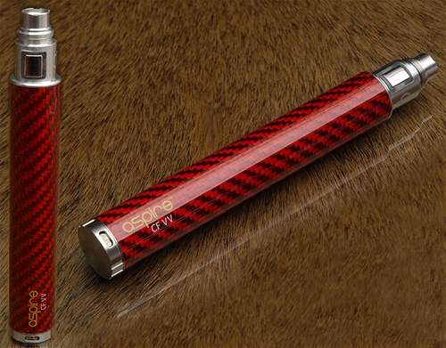 Aspire Carbon Fiber 1600mAh V.V (red)