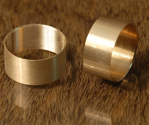 Nemesis Lock Ring Brass Matte