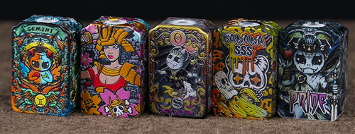 SSS Engraved Boro Mini Flasks Limited Release
