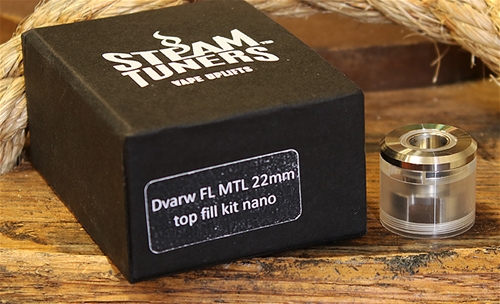 Dvarw FL MTL 22mm Top Fill Kit Nano