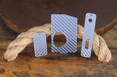 Silver Carbon Fiber Panel Set for E8 Nano