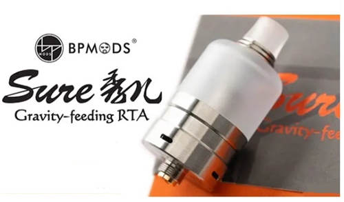 BP MODS Sure RTA 22mm SS Silver