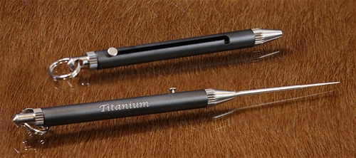 Bolt Action Titanium Toothpick Black 6mm