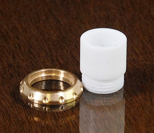 NotSoNormal Tip White Tip/Brass Ring