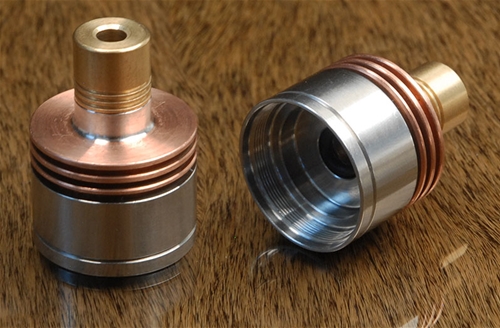 Custom Kayfun SS Copper Mix Topcap  w/ DT