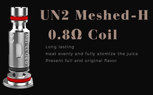Uwell Caliburn G UN2 Meshed-H Coil 0.8Ω 4pcs 
