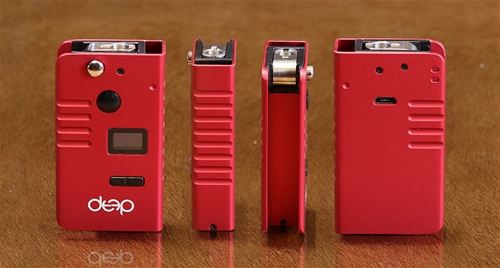 Deep 2-in-1 Cartridge and Pod Capable Device - Red