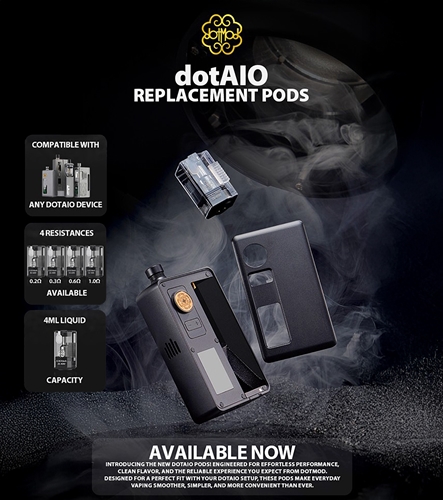 Dot AIO Replacement Pods 2 Pcs.
