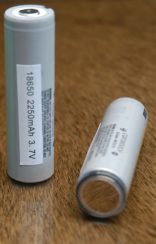 Panasonic 18650 2250 mAh 3.7 Gray BT-Protection