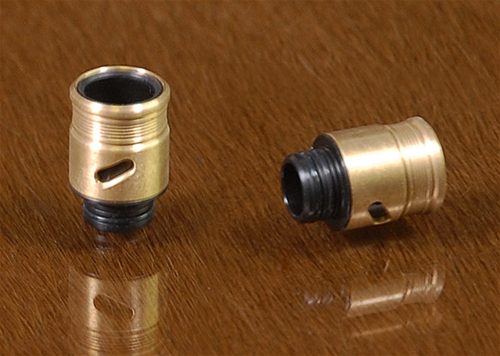 Supercarb AFC Tip V2 Brass Sleeve on Black Delrin